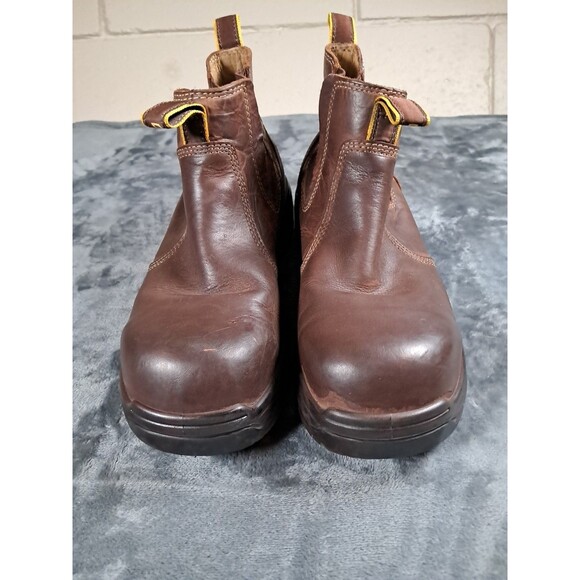 Dakota Men's Mid-Cut Aluminum Toe Comp Safety 6100 Work Boots Brown Size 9M - Picture 3 of 13